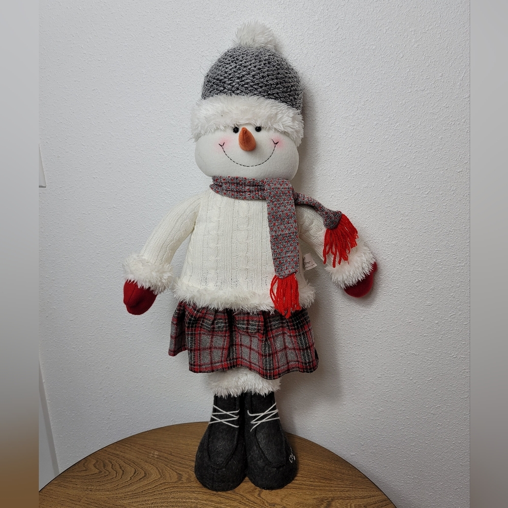 Mr Frosty Stand Up Snowman Christmas Decoration New!